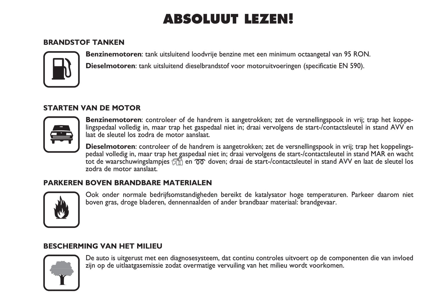 2012-2013 Fiat Panda Gebruikershandleiding | Nederlands