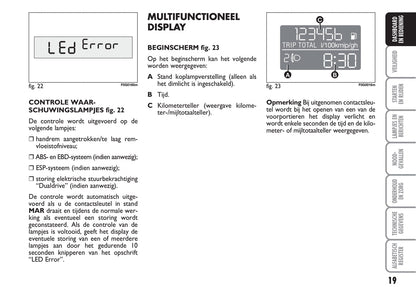 2012-2013 Fiat Panda Gebruikershandleiding | Nederlands