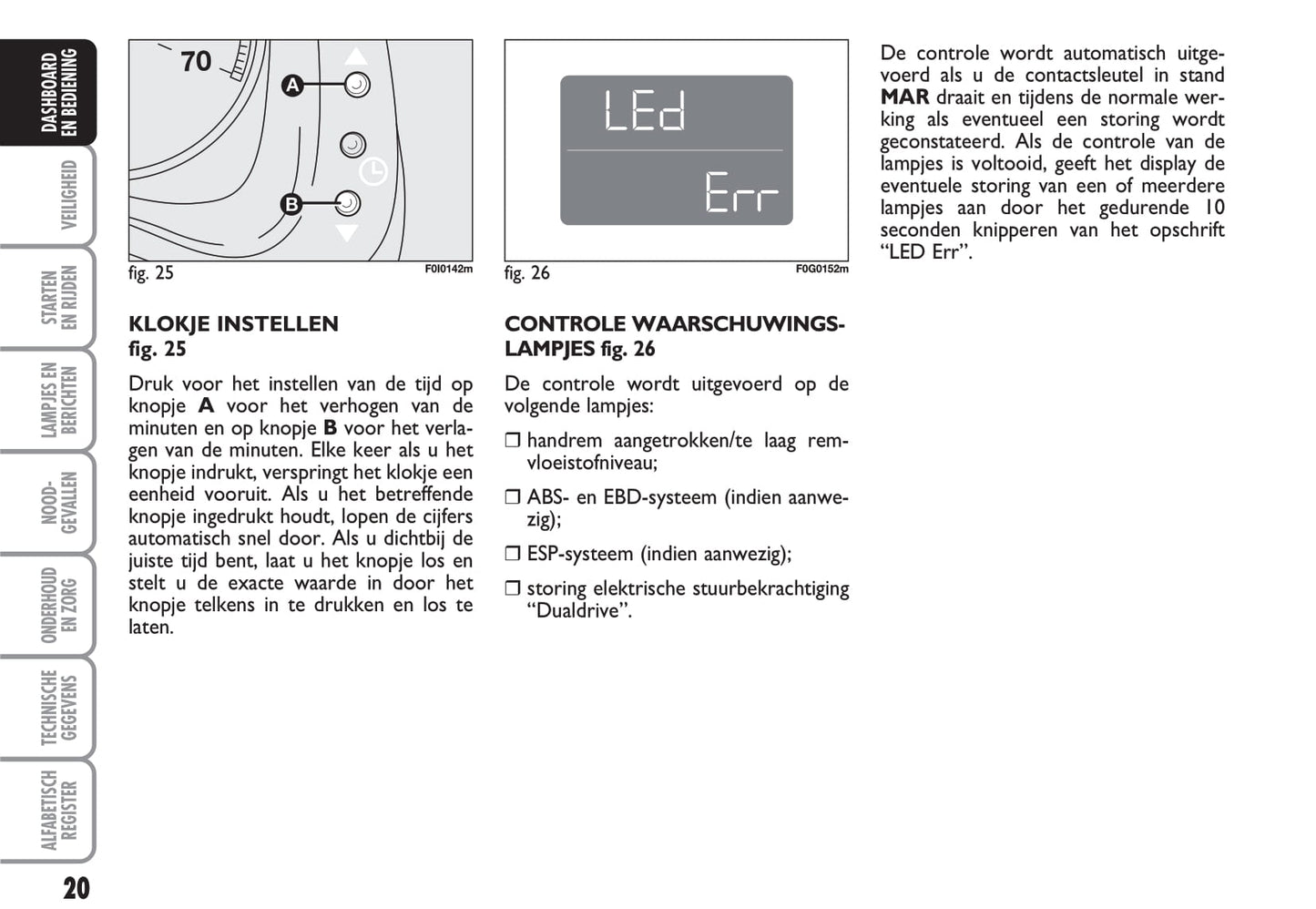 2012-2013 Fiat Panda Gebruikershandleiding | Nederlands