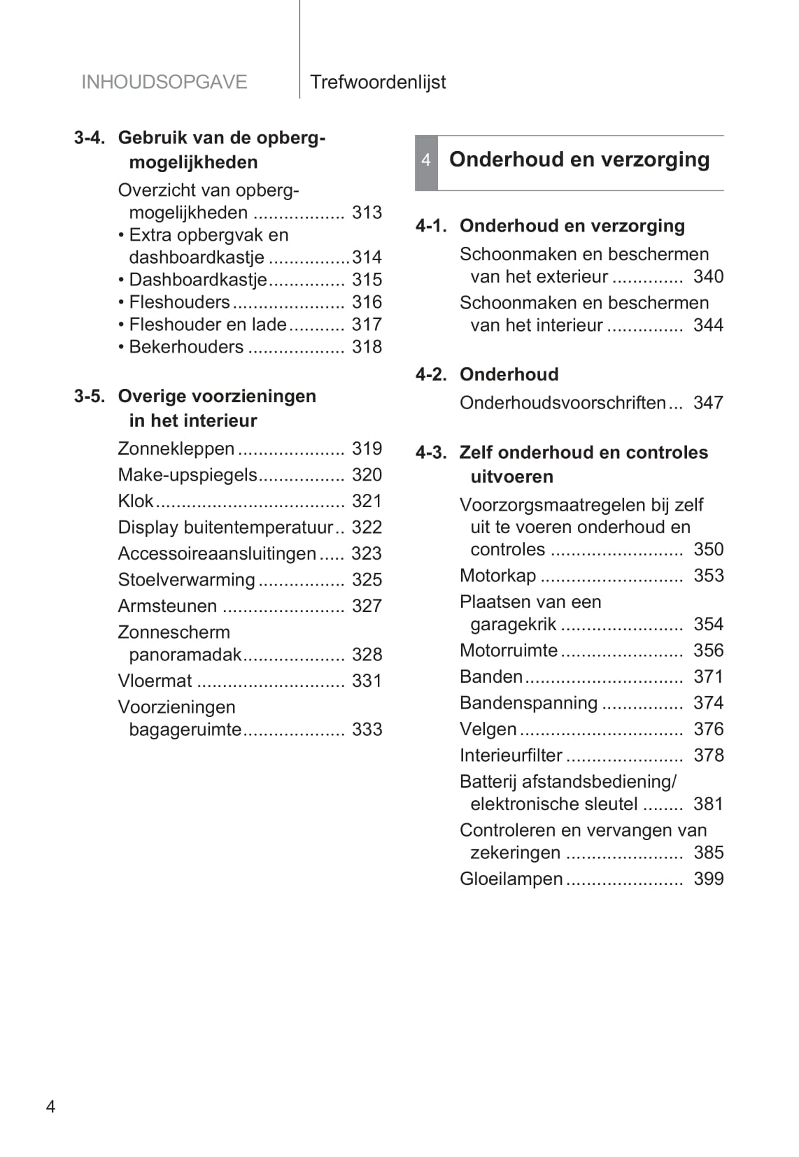 2011-2012 Toyota Verso-S Owner's Manual | Dutch