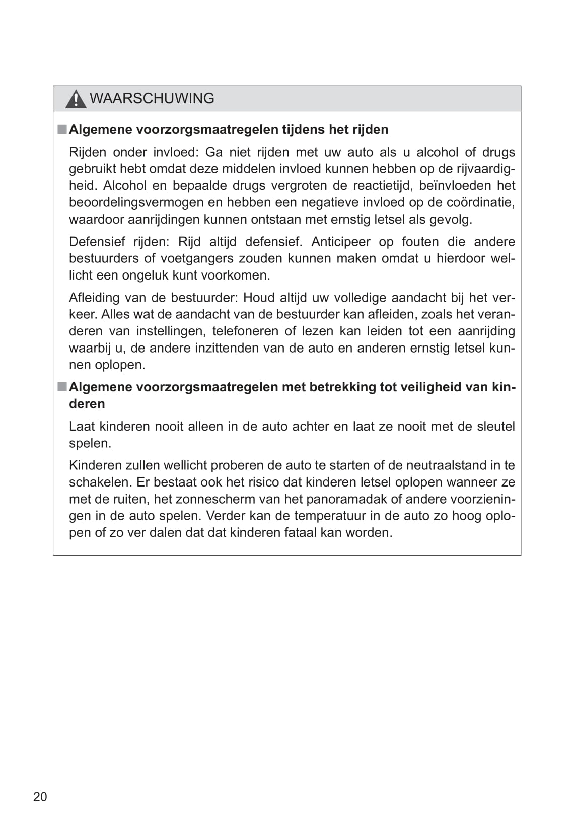 2011-2012 Toyota Verso-S Owner's Manual | Dutch