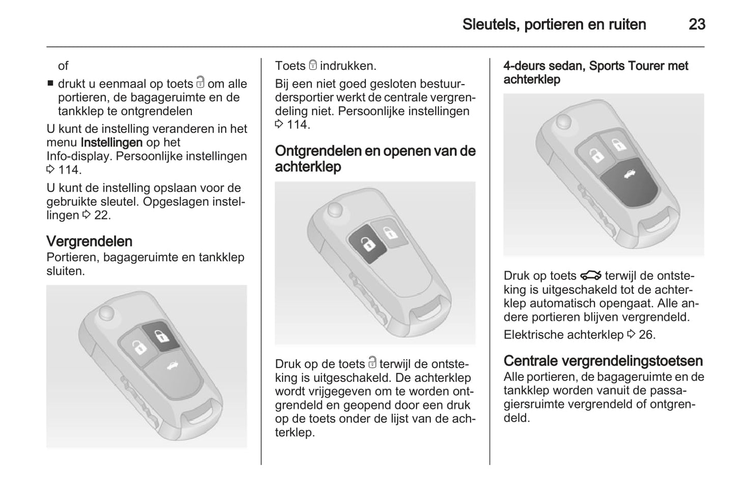 2013-2014 Opel Insignia Manuel du propriétaire | Néerlandais