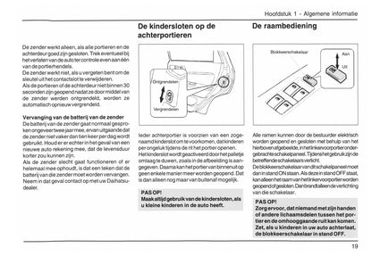 2006-2015 Daihatsu Terios Manuel du propriétaire | Néerlandais