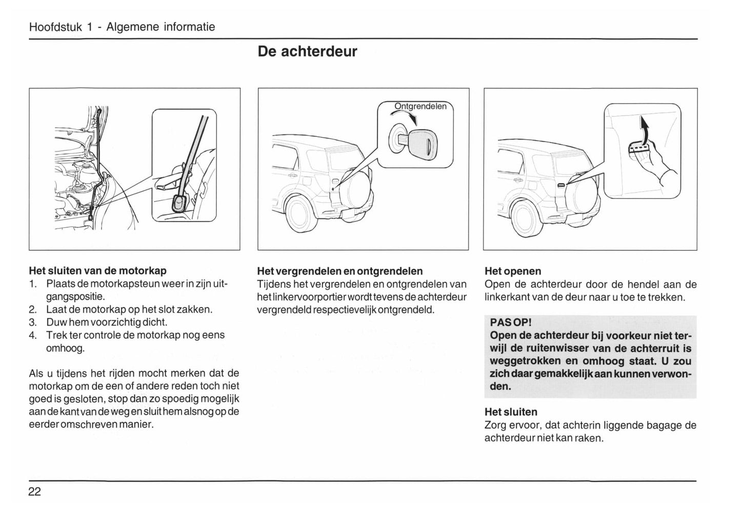 2006-2015 Daihatsu Terios Manuel du propriétaire | Néerlandais