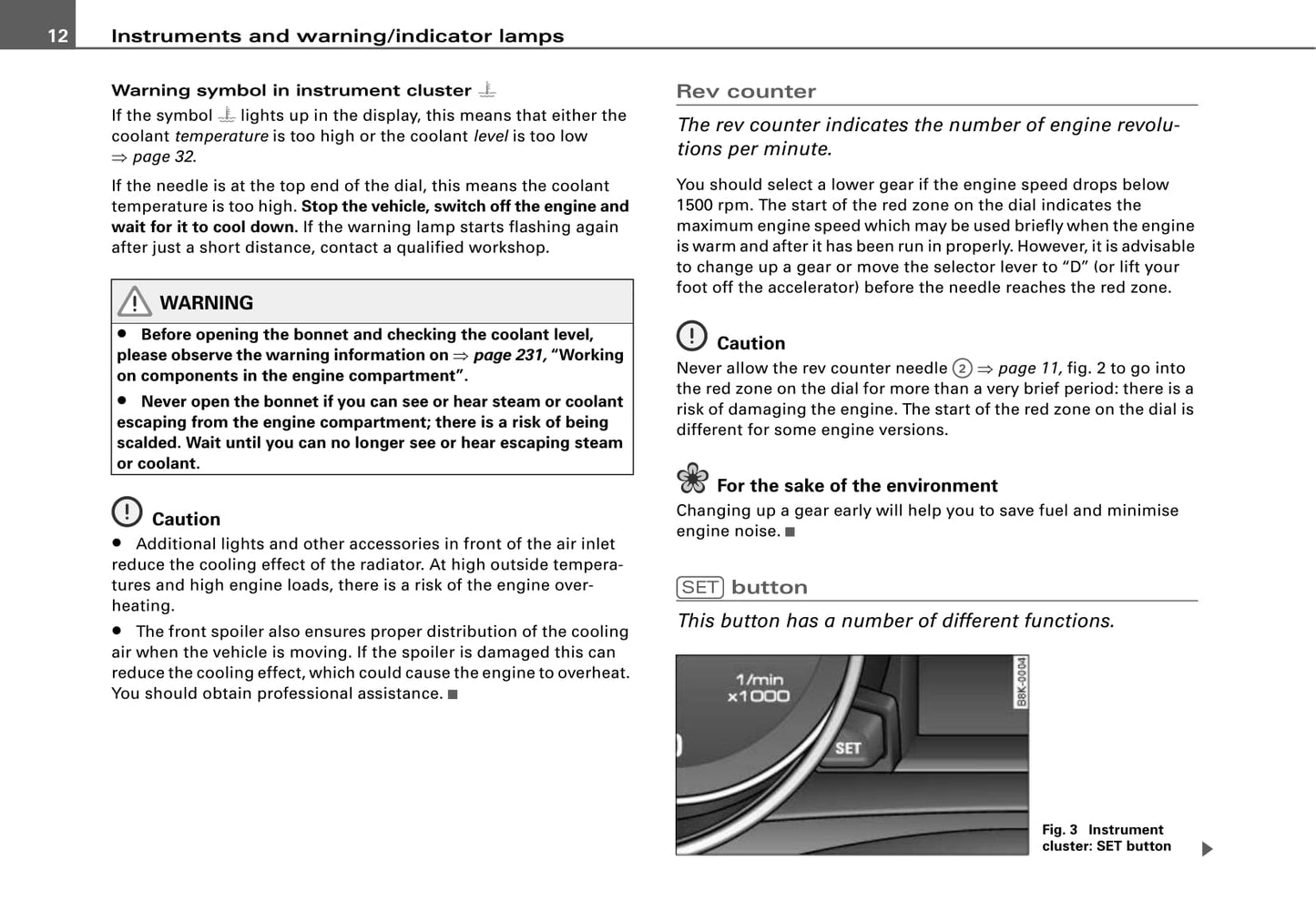 2007-2014 Audi A5 Owner's Manual | English