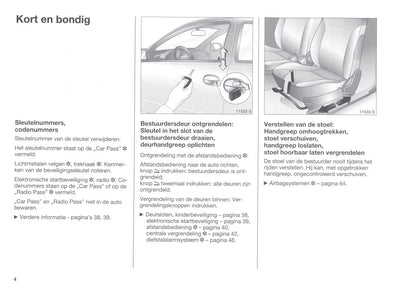 2000-2003 Opel Corsa Manuel du propriétaire | Néerlandais