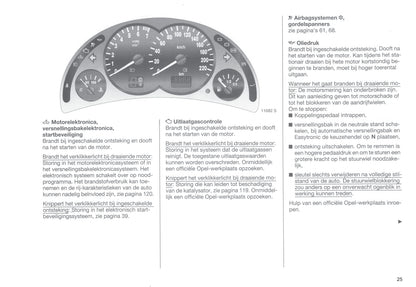 2000-2003 Opel Corsa Manuel du propriétaire | Néerlandais