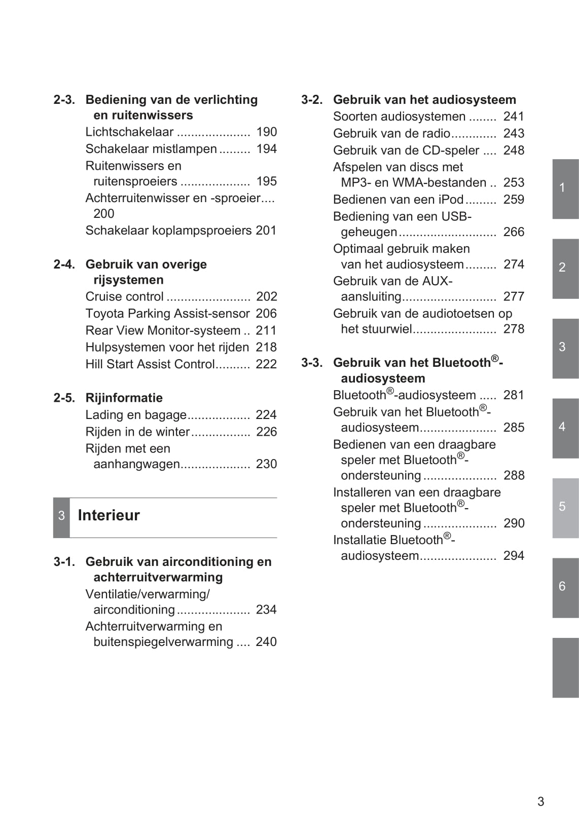 2010-2011 Toyota Auris Hybrid Owner's Manual | Dutch