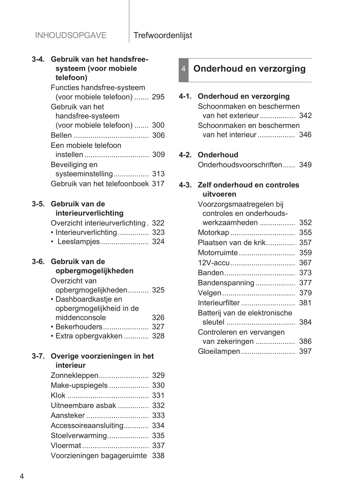 2010-2011 Toyota Auris Hybrid Owner's Manual | Dutch