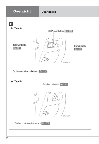 2010-2011 Toyota Auris Hybrid Owner's Manual | Dutch