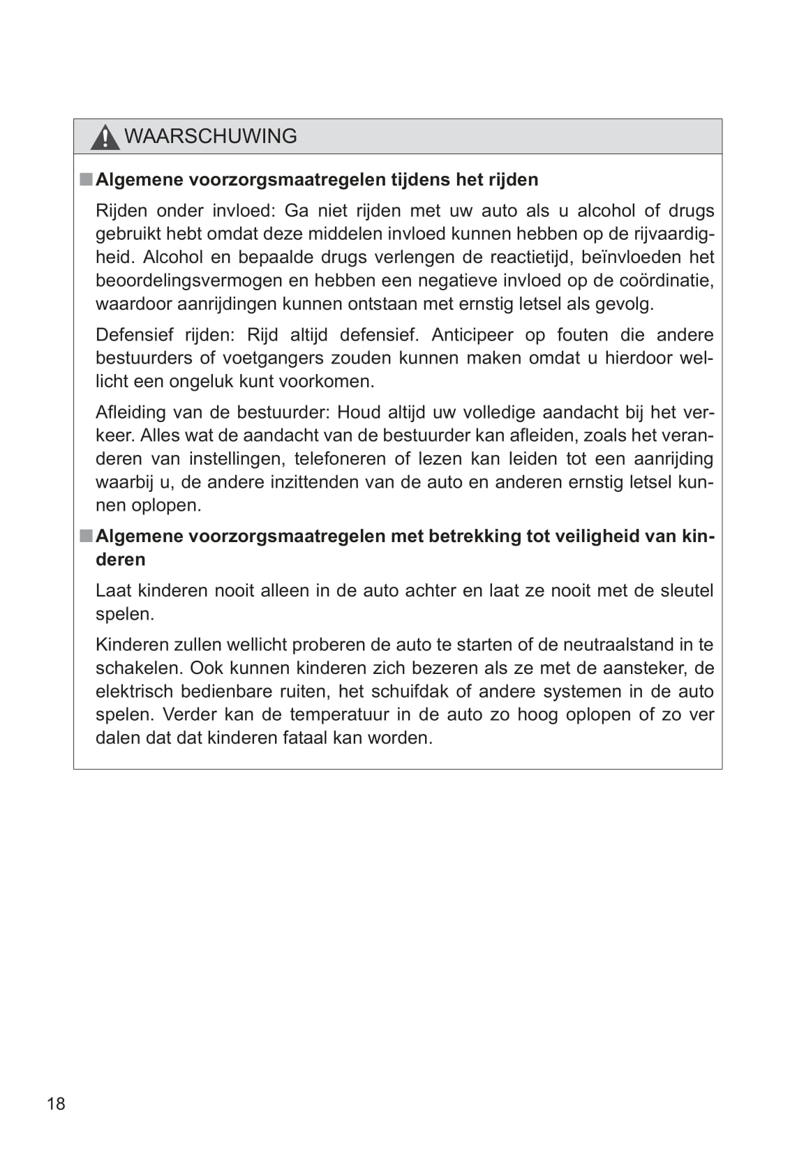 2010-2011 Toyota Auris Hybrid Owner's Manual | Dutch