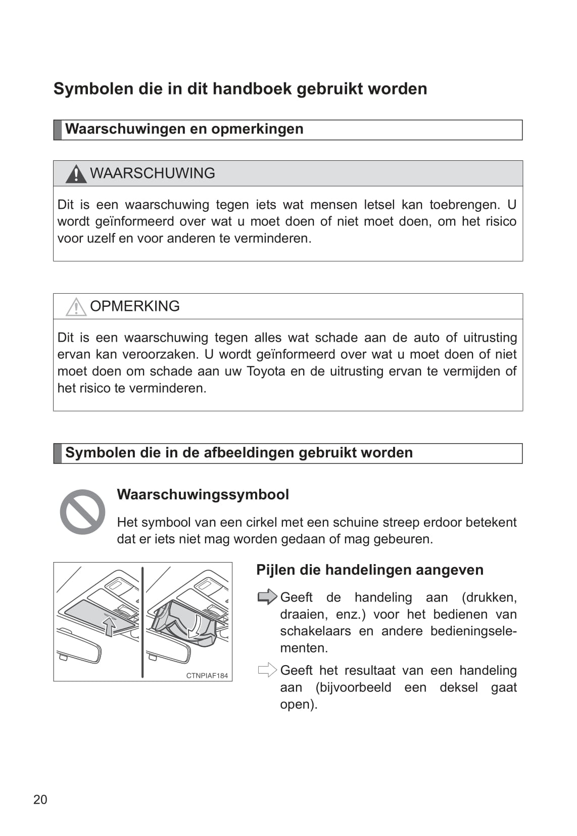 2010-2011 Toyota Auris Hybrid Owner's Manual | Dutch