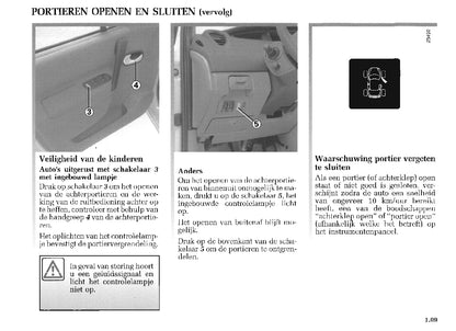 2003-2004 Renault Scénic Bedienungsanleitung | Niederländisch