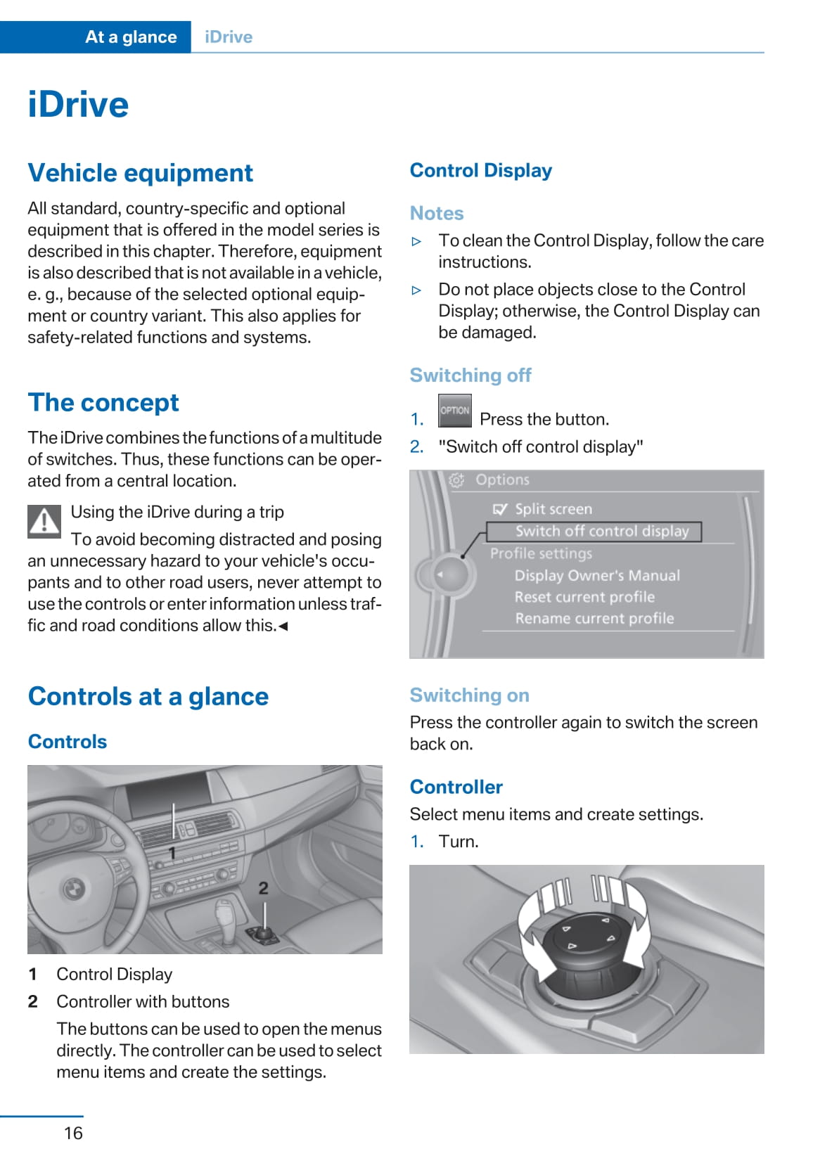 2011 BMW 5 Series Owner's Manual | English