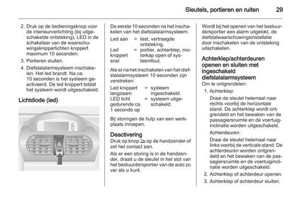 2005-2011 Opel Combo Bedienungsanleitung | Niederländisch