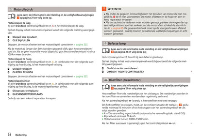 2013-2014 Skoda Octavia Owner's Manual | Dutch