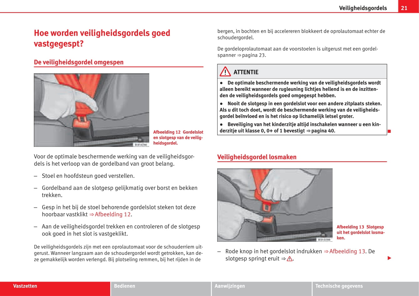 2013-2017 Seat Leon Gebruikershandleiding | Nederlands