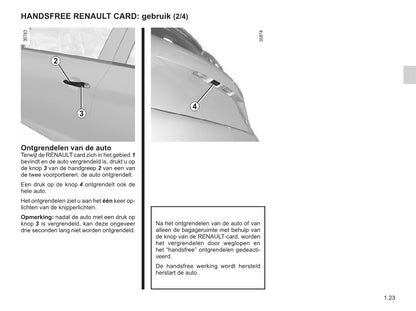 2015-2016 Renault Zoe Owner's Manual | Dutch