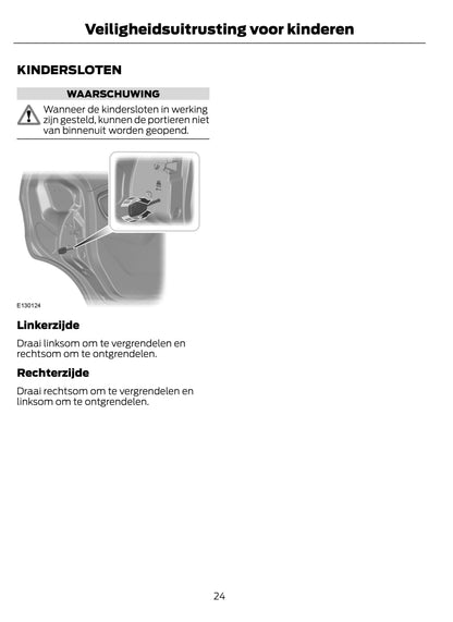 2012-2014 Ford B-Max Gebruikershandleiding | Nederlands