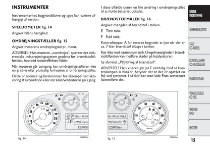 2010-2011 Fiat Punto Evo Bedienungsanleitung | Dansk