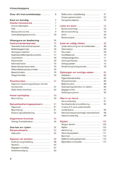 2020-2023 Audi A3 Owner's Manual | Dutch