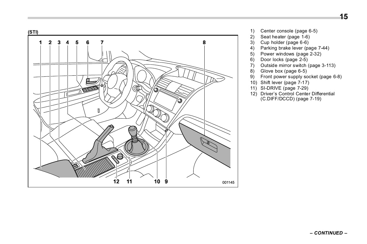 2017 Subaru WRX Owner's Manual | English