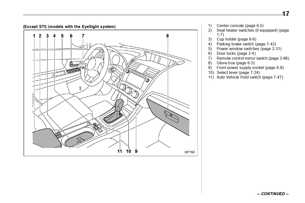 2021 Subaru WRX Owner's Manual | English