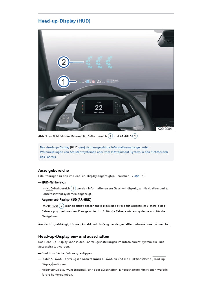 2020-2023 Volkswagen ID.3 Gebruikershandleiding | Duits